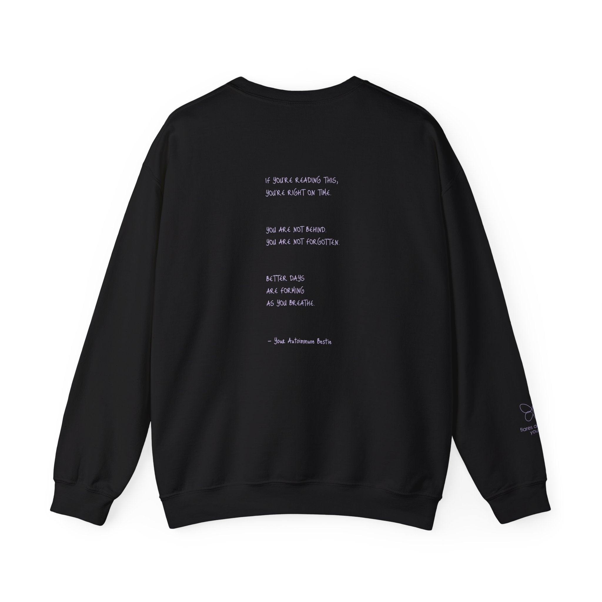 Healing Looks Good On Me – Cozy Affirmation Crewneck